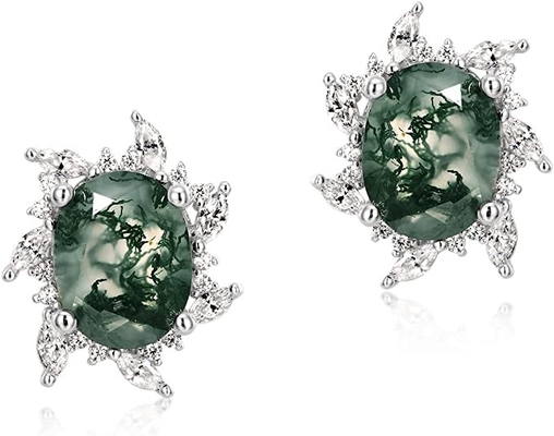 انگشترهای برگی باز نقره ای 925 عیار مارکیز یشم Aventurine حلقه های برگ زیتون جواهرات دست ساز هدایای منحصر به فرد برای Wo