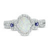 عقیق 5.0 میلی متری قلب شکل و 1/8 CT. T.W. حلقه قاب الماس نقره استرلینگ
